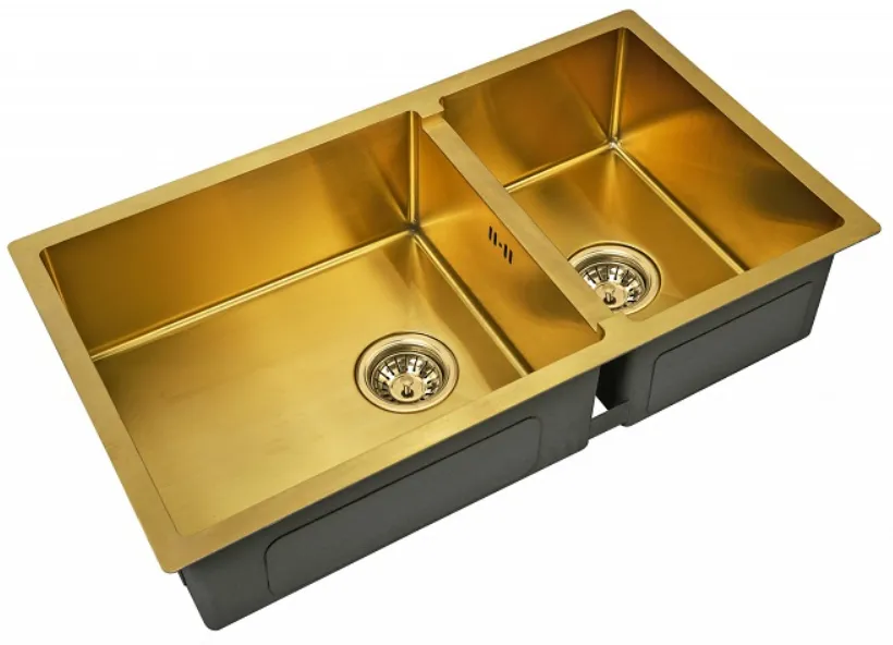 Мойка для кухни Zorg PVD Bronze SZR-78-2-44 BRONZE