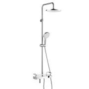 Душевая стойка Lemark Tropic LM7011C со смесителем термостатом