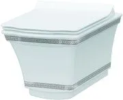 Унитаз Boheme Hermitage 951-CR подвесной безободковый