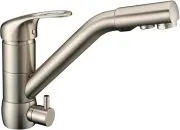 Смеситель ZorG Sanitary ZR 400 KF-12 SATIN для кухонной мойки