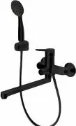 Смеситель Bravat Eco Black F6111147BM-LB универсальный