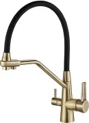 Смеситель Steel Hammer SH 903-6 BRONZE для кухонной мойки