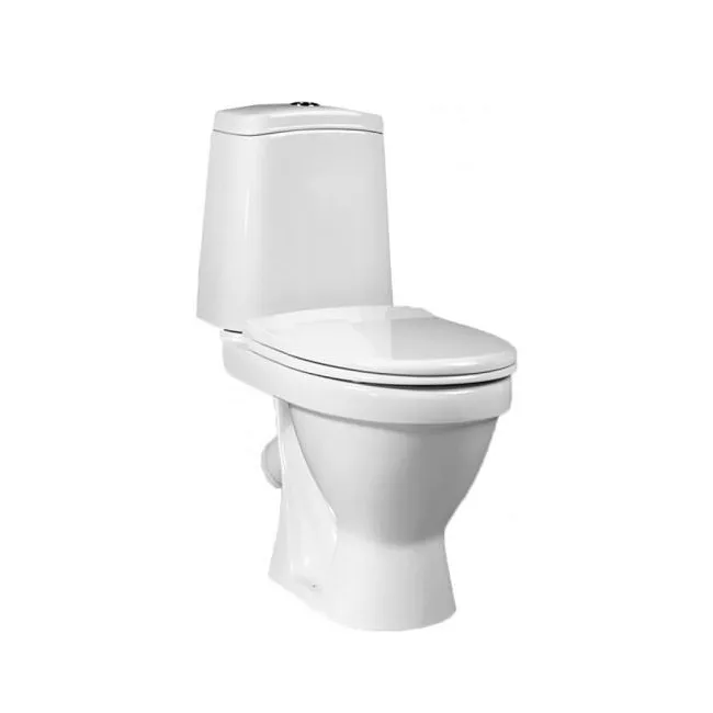 Унитаз-компакт Sanita Лада WC.CC/Lada/1-P/WHT.G/S1 напольный с сиденьем