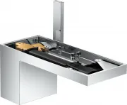 Смеситель Axor MyEdition 47012000 для раковины с донным клапаном