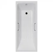 Ванна чугунная Delice Level 170x75 DLR230602R-AS с отверстиями под ручки и антискользящим покрытием