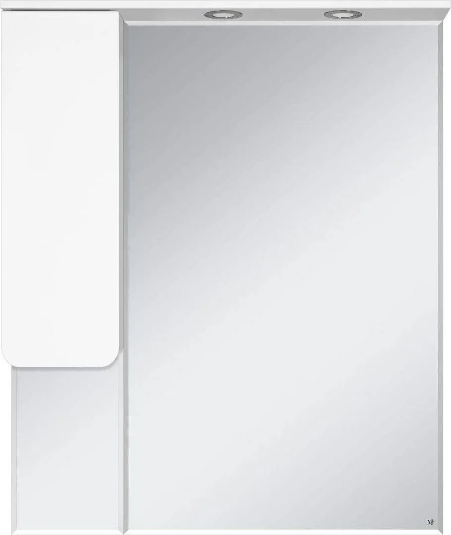 Зеркало Misty Чегет 82x100 П-Чег-02085-01Л левое с подсветкой