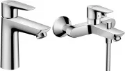 Комплект смесителей Hansgrohe Talis E 71740000/71710000 2 в 1