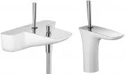 Комплект смесителей Hansgrohe PuraVida 15472400/15070400 2 в 1