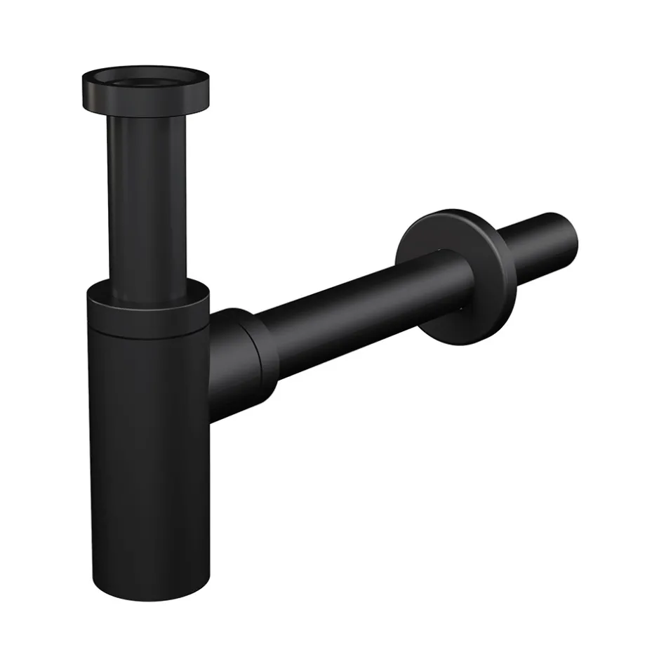 Сифон AlcaPlast A400BLACK для раковины