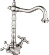 Смеситель Timo Ritz 0143F Silver для кухонной мойки