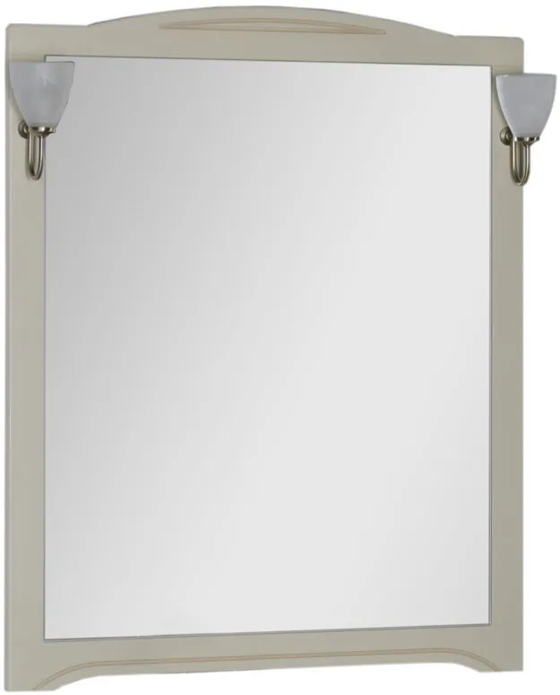 Зеркало Aquanet Луис 90 бежевое