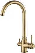 Смеситель Steel Hammer SH 763 BRONZE для кухонной мойки