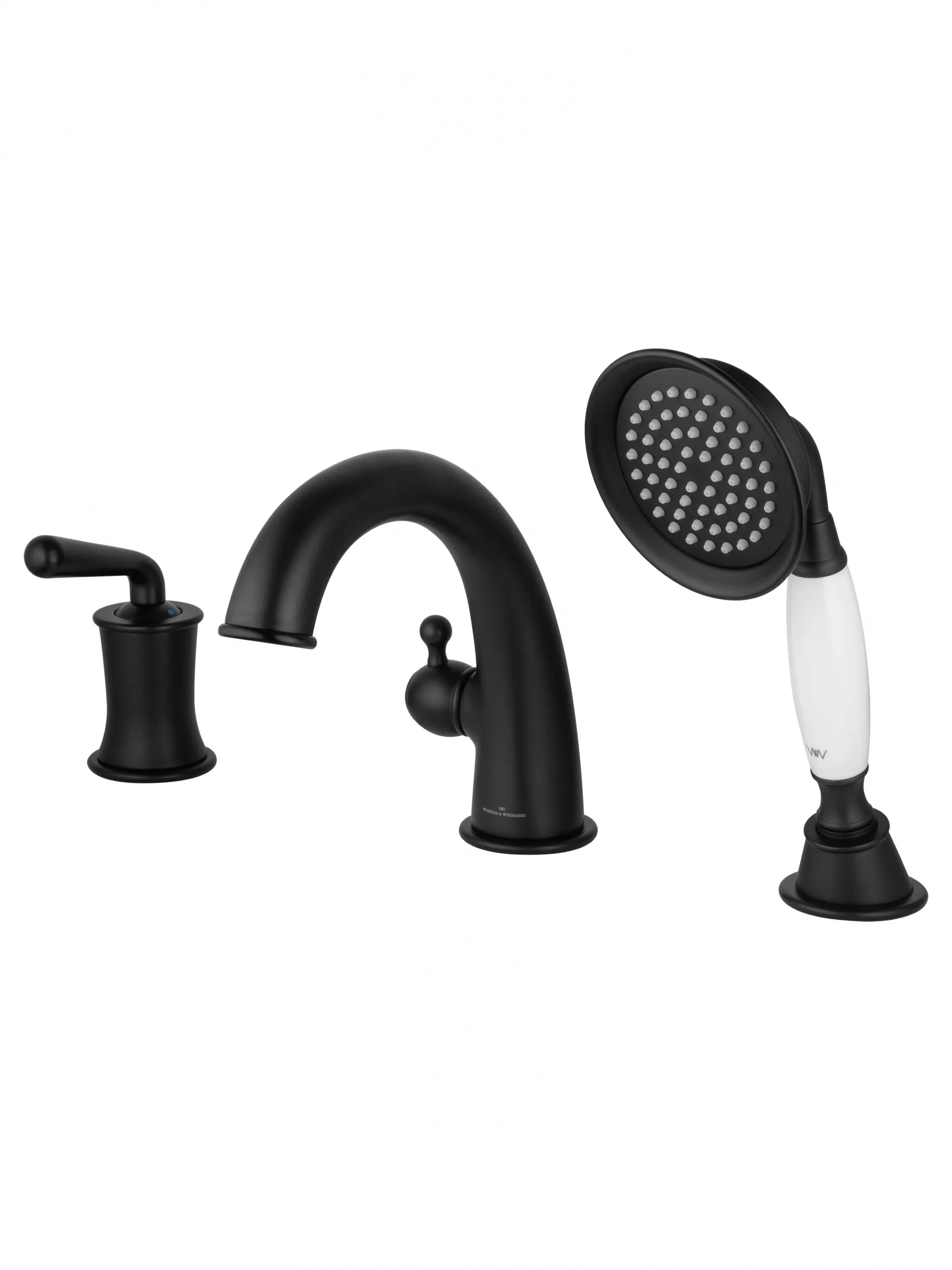Смеситель на борт ванны Wonzon & Woghand STEAM WW-88659008-MB
