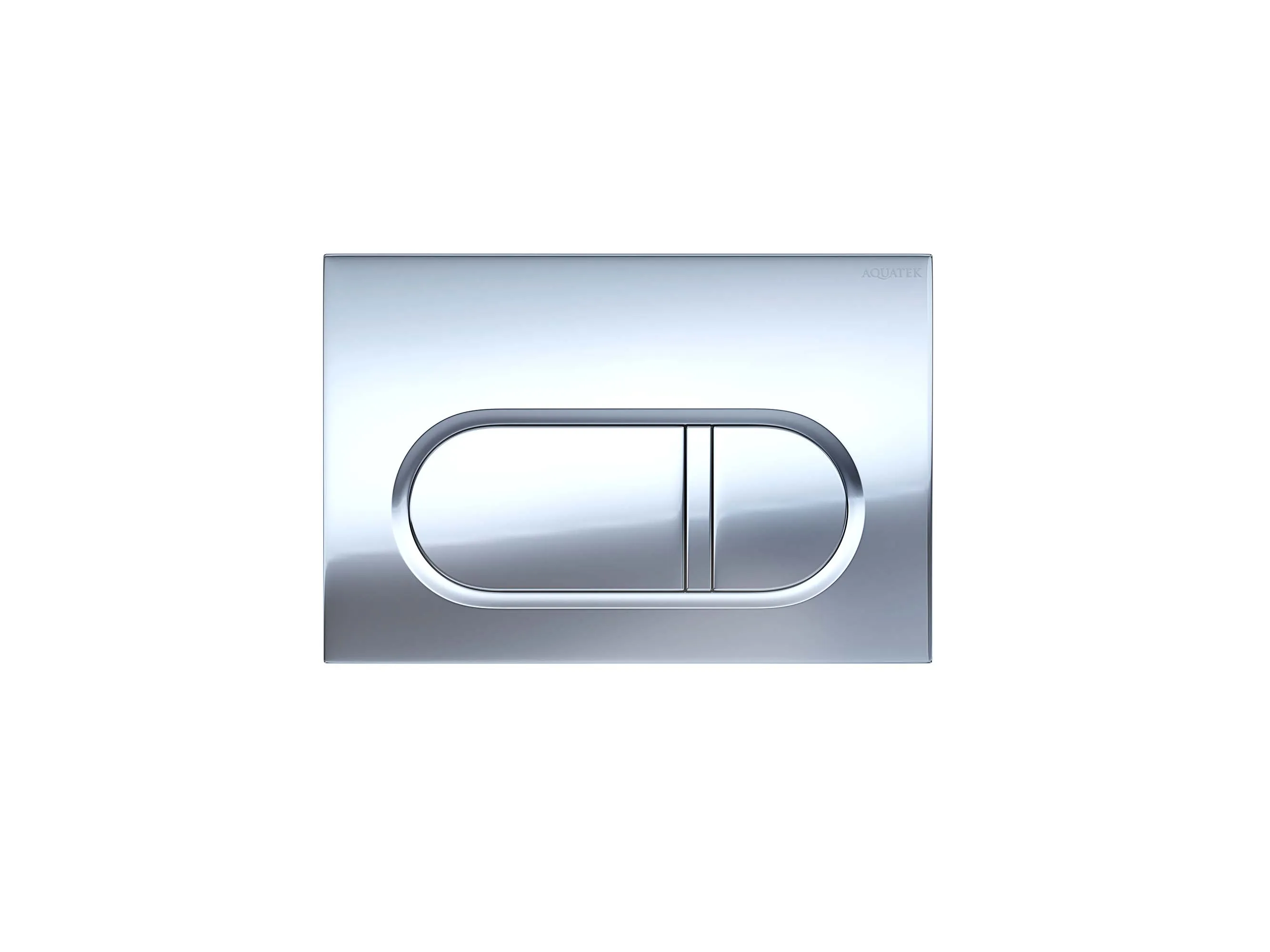 Кнопка смыва Aquatek KDI-0000043 хром глянцевая
