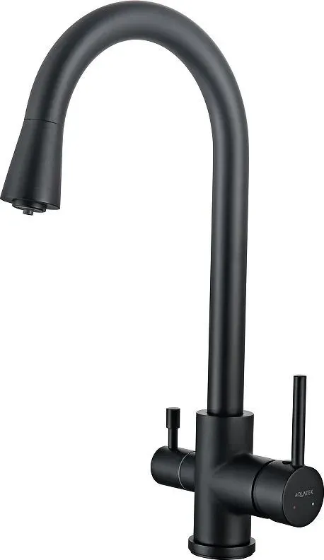 Смеситель Aquatek Вега AQ1085MB для кухонной мойки