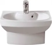 Раковина Roca Dama Senso Compacto 48 см 327514000 с полупьедесталом