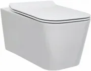 Унитаз Berges Wasserhaus Floe Rimless 082121 подвесной безободковый с микролифтом