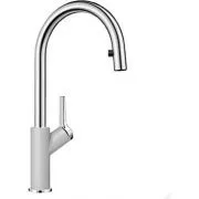 Смеситель для кухни Blanco Carena S SILGRANIT 520983 серый