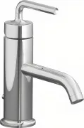 Смеситель Jacob Delafon Purist E14402-4A-CP для раковины с донным клапаном