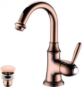 Смеситель Lemark Soul LM6707RG для раковины с донным клапаном