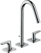 Смеситель Axor Citterio M 34133000 для раковины с донным клапаном