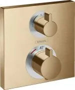 Термостат Hansgrohe Ecostat Square 15714140 для ванны с душем с внутренней частью