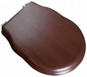 Крышка-сиденье BelBagno Boheme BB115SCW-CRM с микролифтом хром