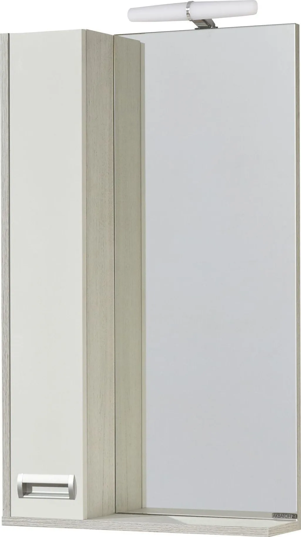 Зеркало Акватон Бекка PRO 50x85 см 1A214502BAC20 левое с подсветкой