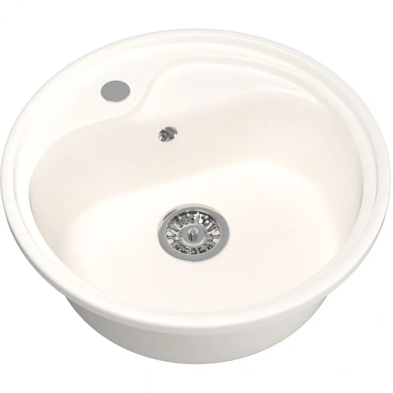 Кухонная мойка Mixline ML-GM10-331 Белая 525067
