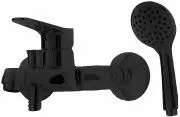 Смеситель Bravat Eco Black F6111147BM-B для ванны с душем