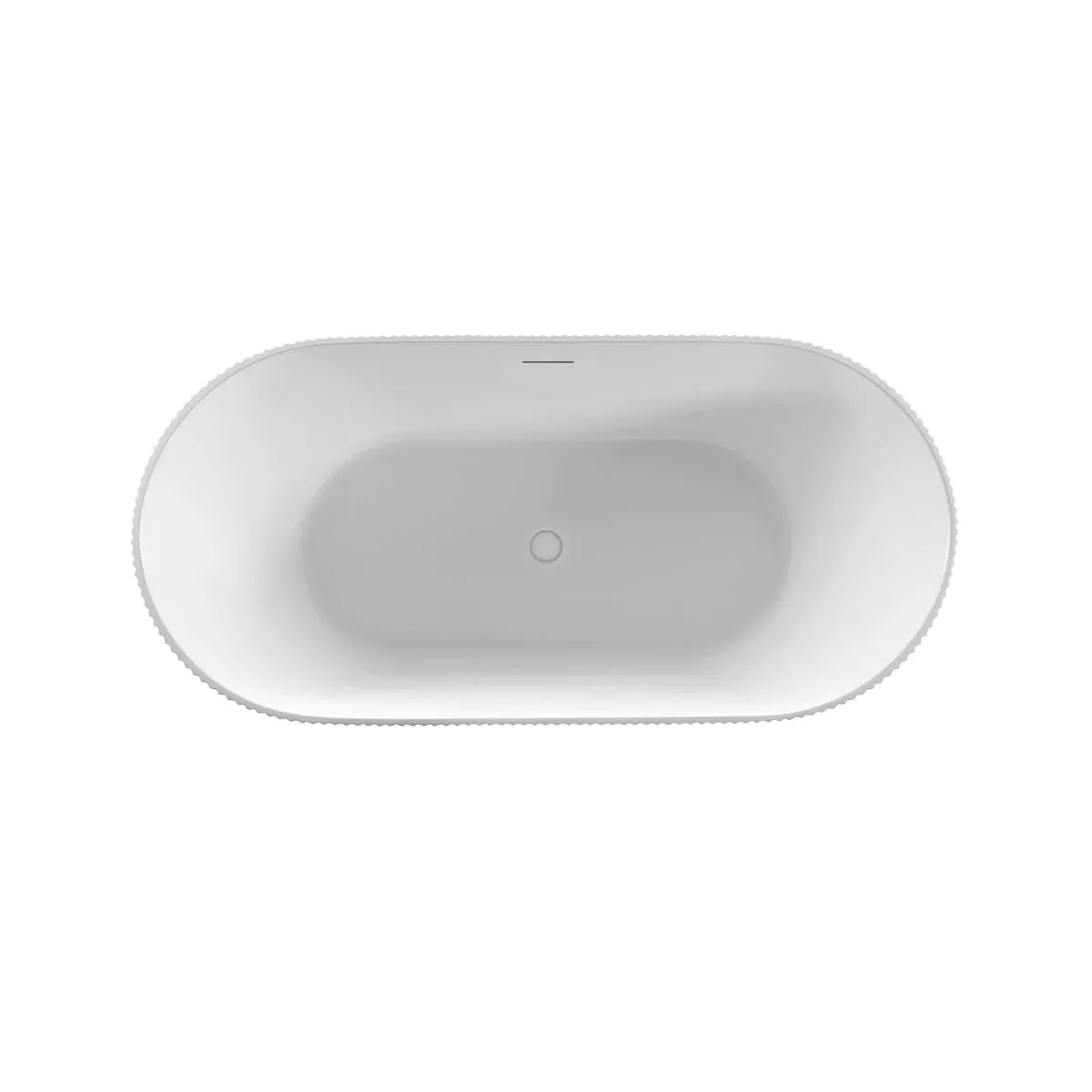Акриловая ванна Vincea 170x80 см VBT-426-1700MW отдельно стоящая