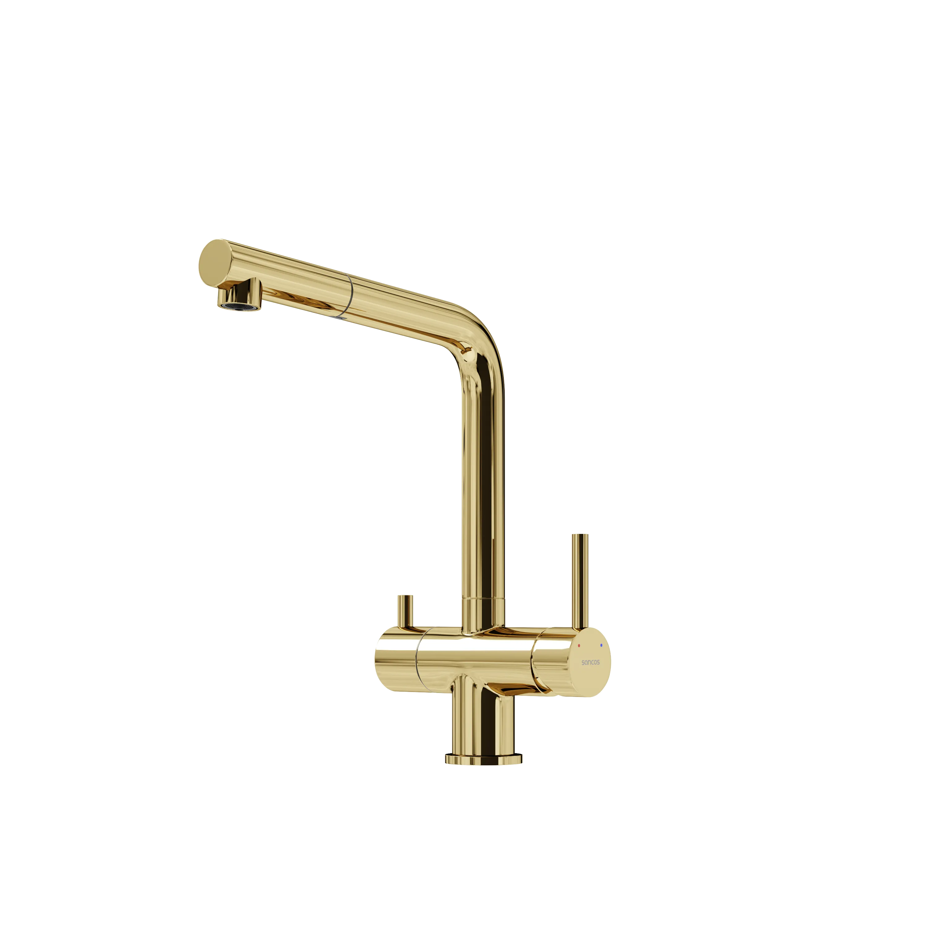 Смеситель для кухонной мойки Sancos Spin SC4015ZG