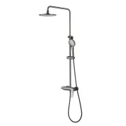 Душевая стойка Lemark Bronx LM3760GM со смесителем
