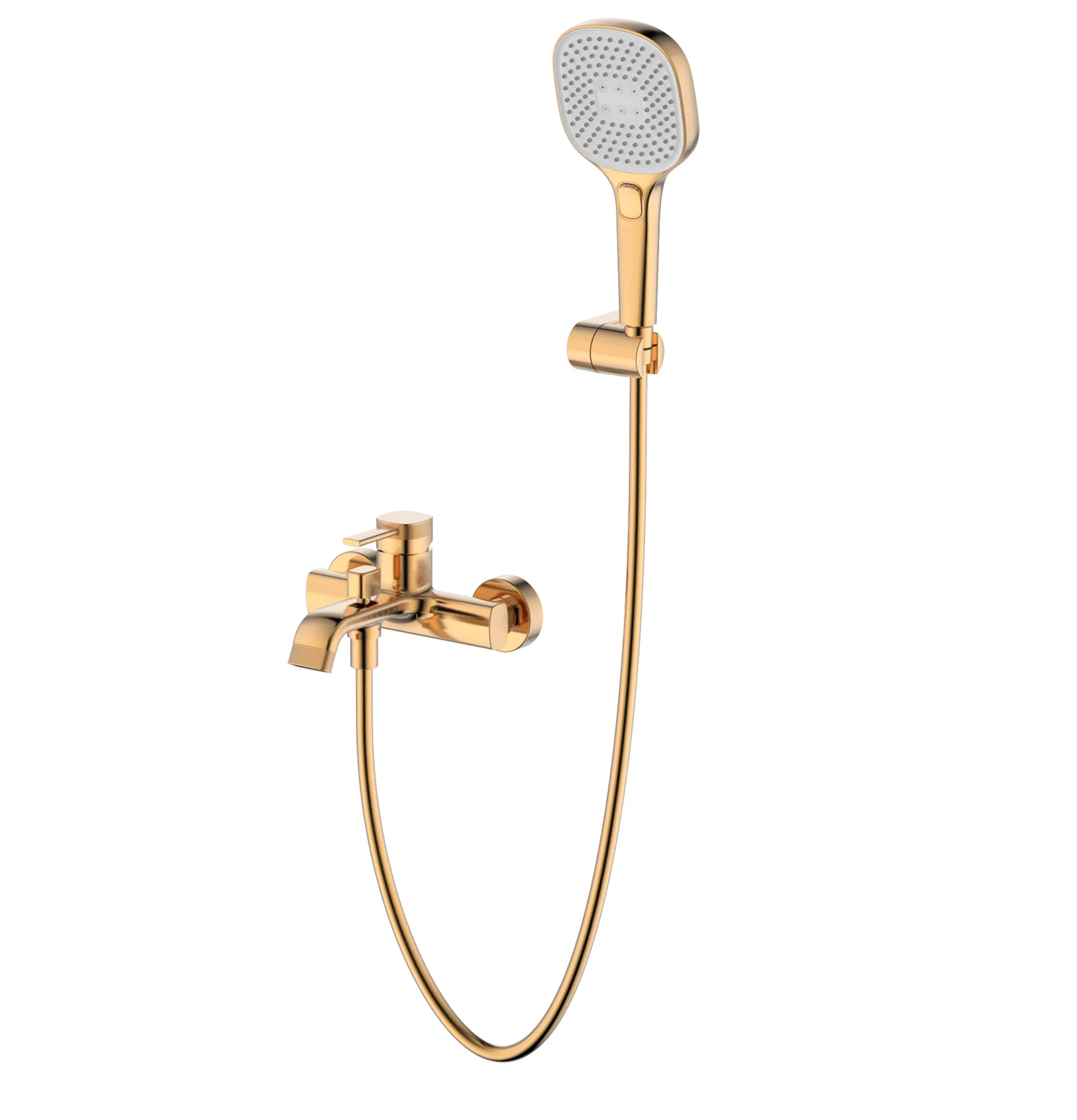 Смеситель для ванны с душем Wonzon & Woghand TETRA WW-841212-BRG