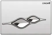 Смывная клавиша для унитазов Creavit Ufo GP1004.00
