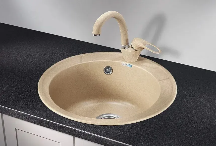 Мойка для кухни Granula Standart 45 см ST-4802 бежевый