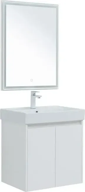 Мебель для ванной Aquanet Nova Lite 60 с 2-мя дверцами белая