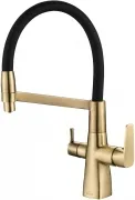 Смеситель Steel Hammer SH 818-6 BRONZE для кухонной мойки