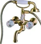 Смеситель Boheme Crystal 313-CRST для ванны с душем
