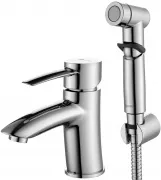 Смеситель Lemark Atlantiss LM3216C для раковины с гигиеническим душем