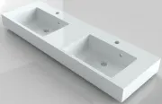 Раковина Riho Smartline 120 см F7SM112038122 двойная