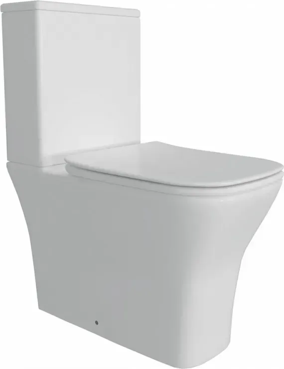 Унитаз-компакт Paomo Eva Pro PO-40305 напольный безободковый с микролифтом