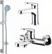 Комплект смесителей Bravat Eler F00450CP 3 в 1