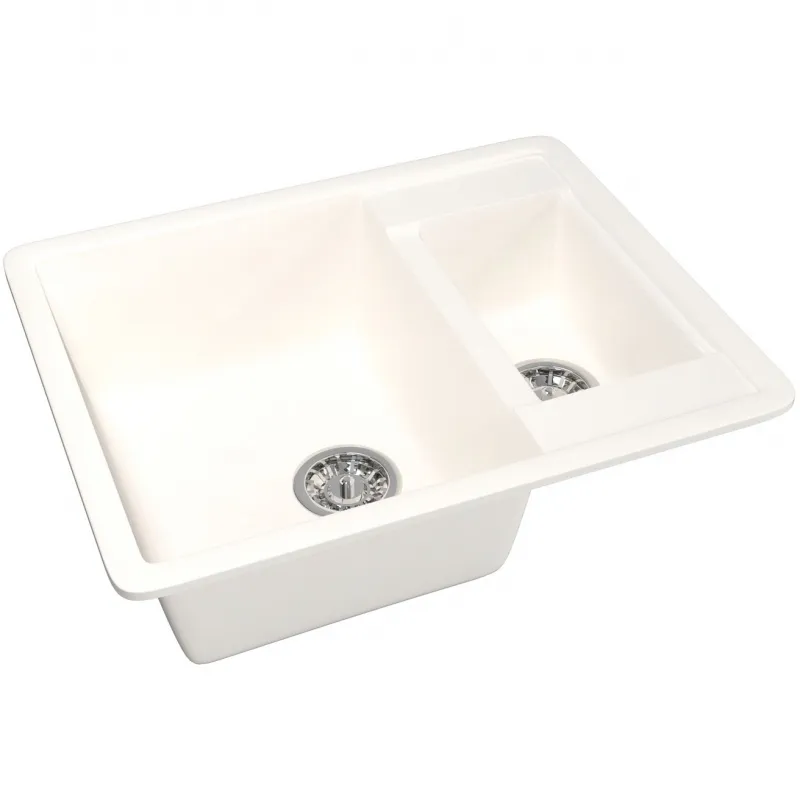 Кухонная мойка Mixline ML-GM21-341 Молочная 532402