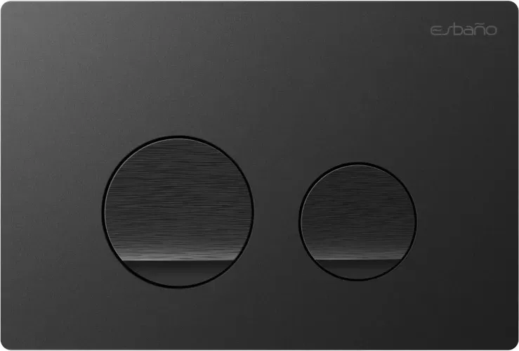 Клавиша смыва для инсталляции Esbano SLIM-37MB матовый чёрный