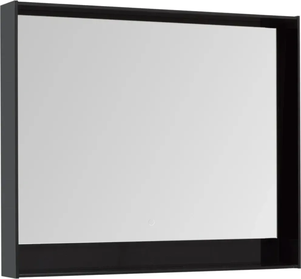 Зеркало Aquanet Милан 96.5x83 00306375 с полкой с подсветкой