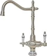 Смеситель ZorG Sanitary ZR 336 YF-50 SATIN для кухонной мойки