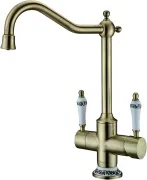 Смеситель ZorG Sanitary ZR 344 YF BR для кухонной мойки