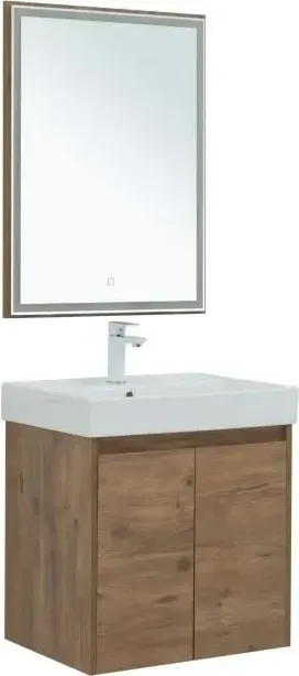 Мебель для ванной Aquanet Nova Lite 60 с 2-мя дверцами дуб рустикальный