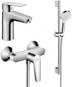 Комплект смесителей Hansgrohe Logis E 71178000/71610000/26532400 3 в 1